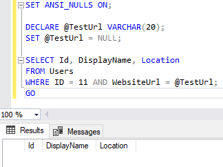 What Does ANSI_NULLS Do? – Chad Callihan